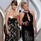 Hosts Tina Fey and Amy Poehler killed it during what little airtime they were given during Sunday's Golden Globes telecast.