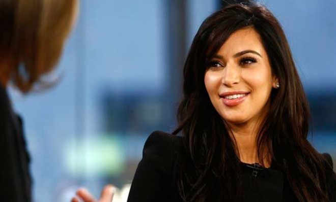 Kim Kardashian took to Today to hype her new show and baby.