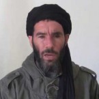 A video still purportedly shows militant leader Moktar Belmoktar, who is reportedly behind the hostage crisis.
